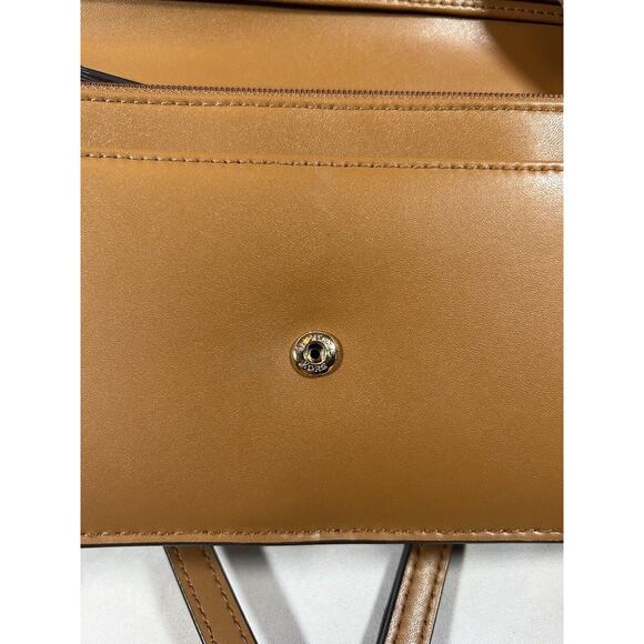 Michael Kors Studded Leather Phone Crossbody Bag - Acorn Adjustable Strap Small - Picture 13 of 14